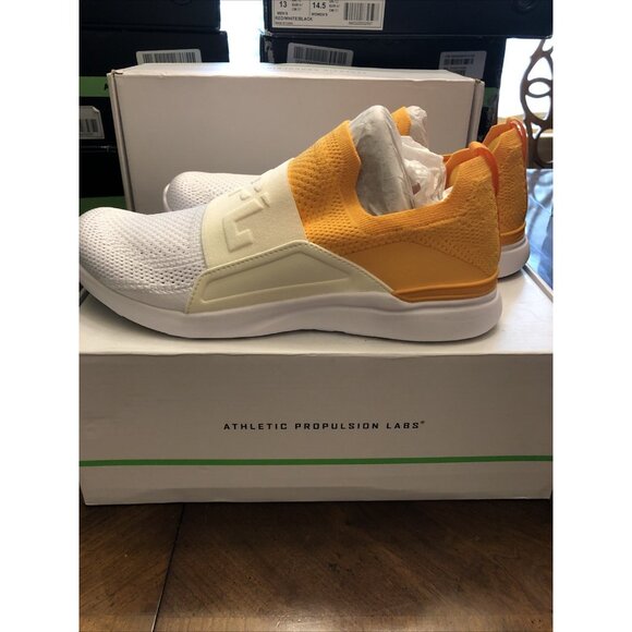 APL Techloom Bliss In Mango/Pristine/White Size 9 - Picture 3 of 7